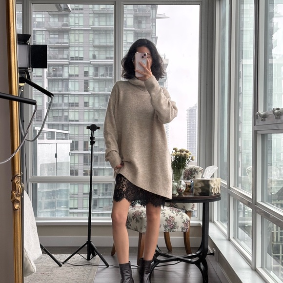 Black Lace skirt dress - Picture 6 of 6